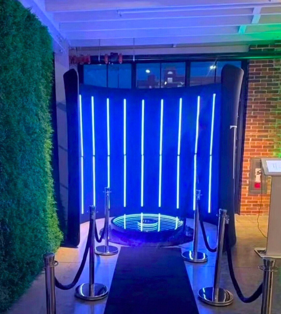 360 Photo Booth Setup